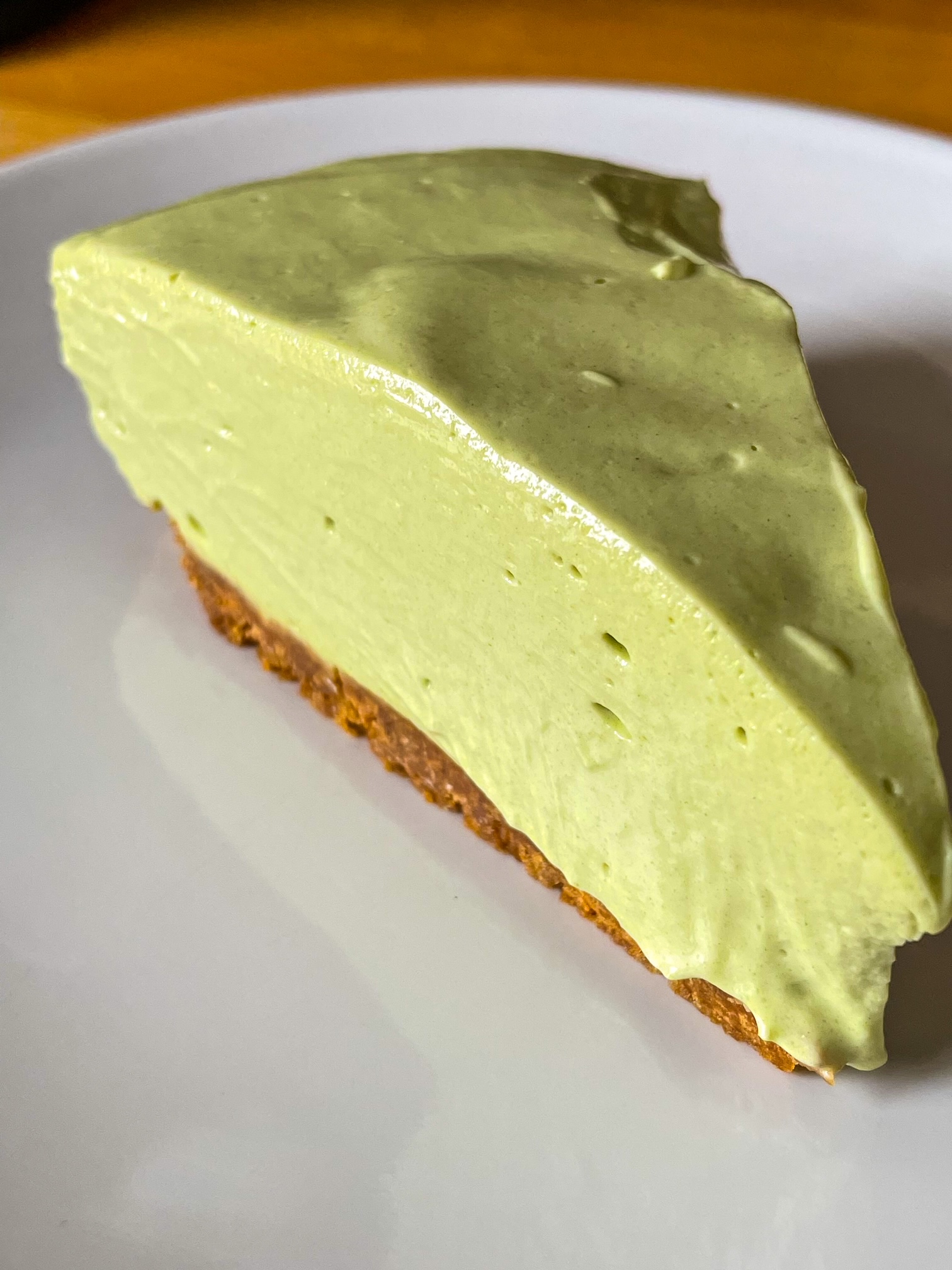 Cheesecake matcha et speculoos